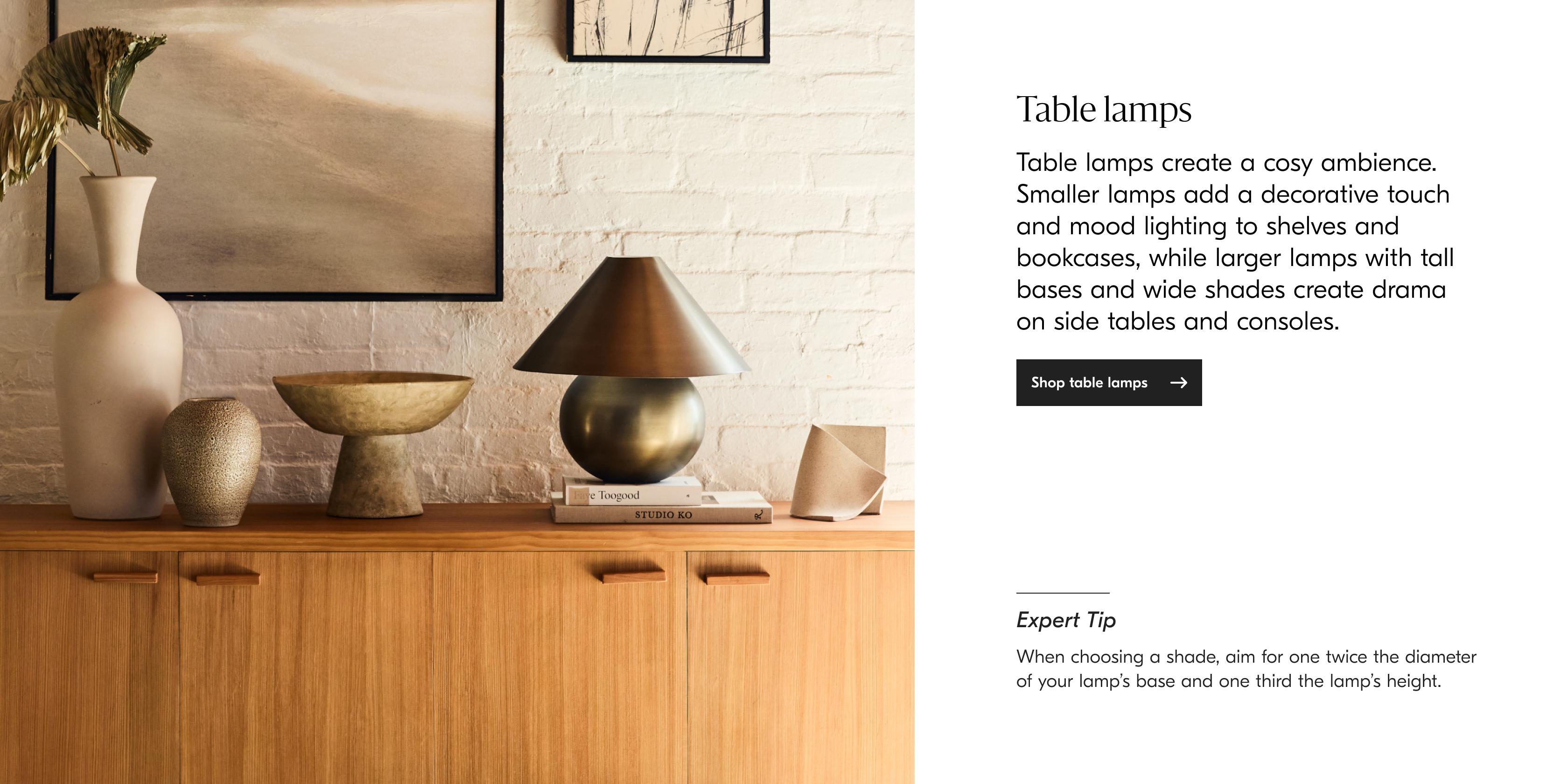 Shop Table Lamps